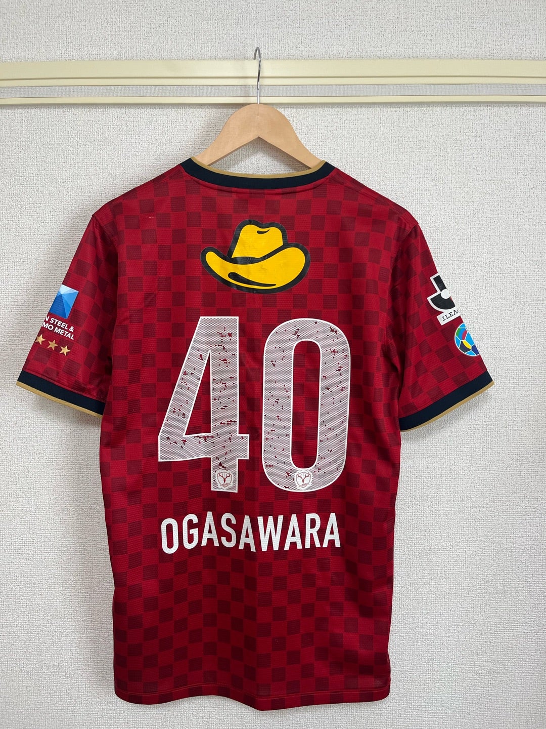 OGASAWARA 40番 ユニフォーム 引退 メモリアル 小笠原満男 XL 小笠原40