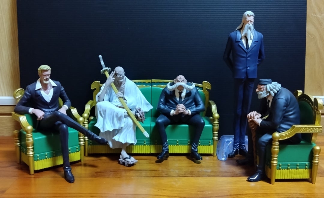 一番くじ ワンピース 五老星 フィギュア コンプリート ABCDE ラスト