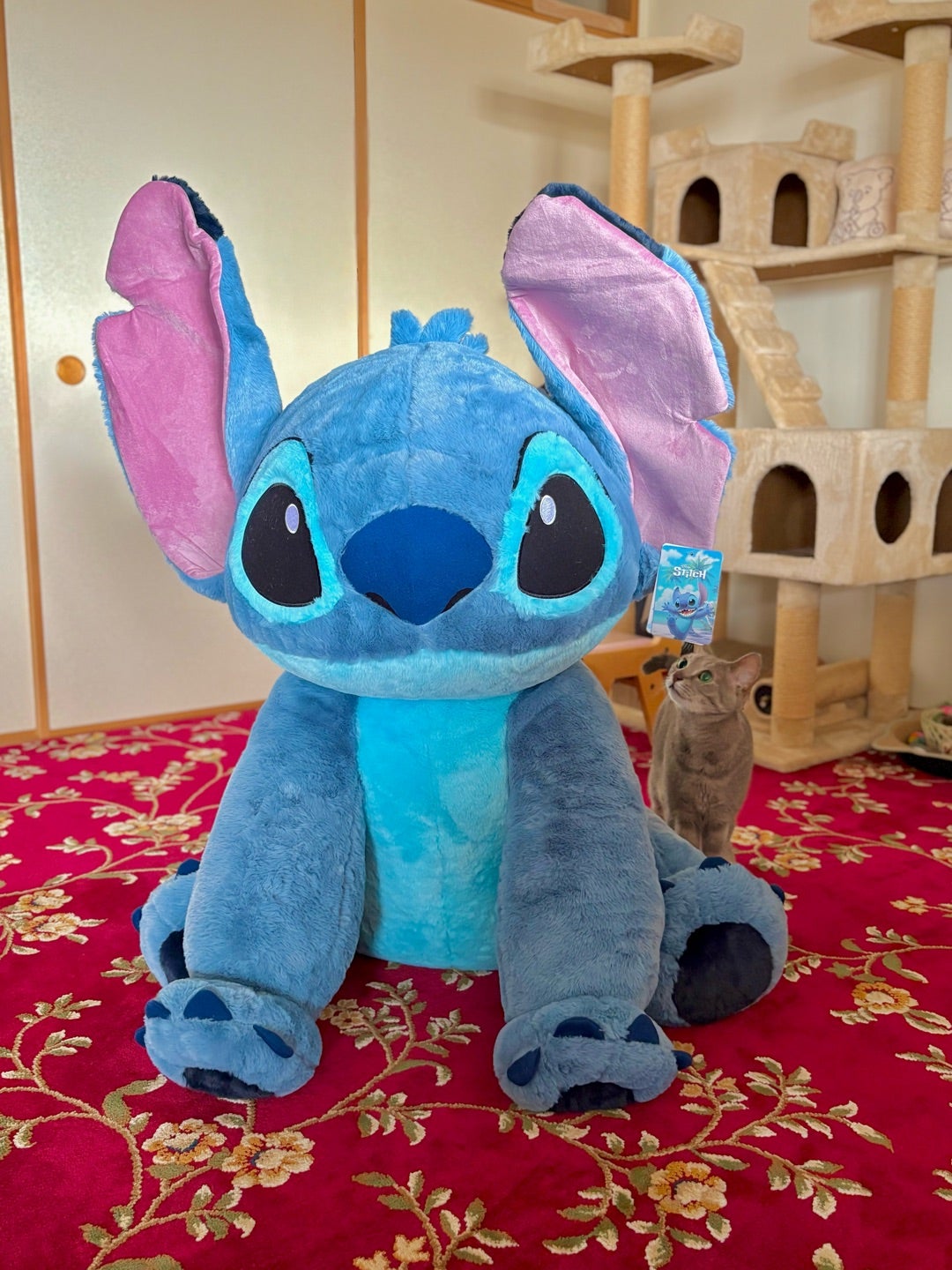 コストコ スティッチ 特大ぬいぐるみ コストコか限定 特大スティッチ