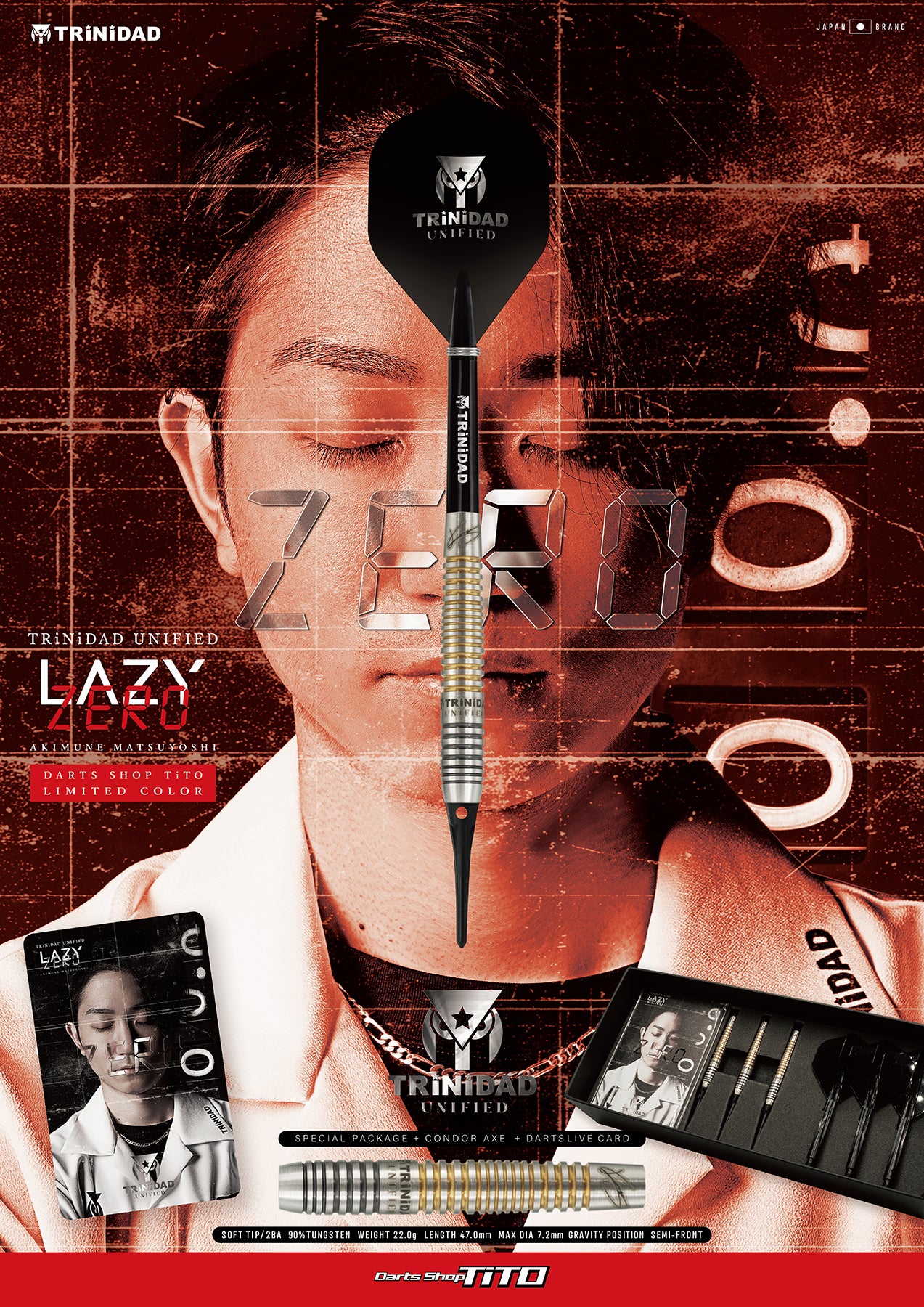 新商品/TiTO限定】松吉 輝宗 LAZY ZERO ＆ 後藤 智弥 G.T.Monster3