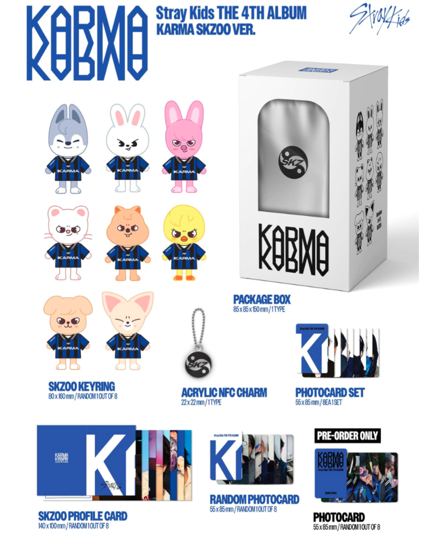 スキズ KARMA SKZOO Ver. 開封の儀 | くうのブログ