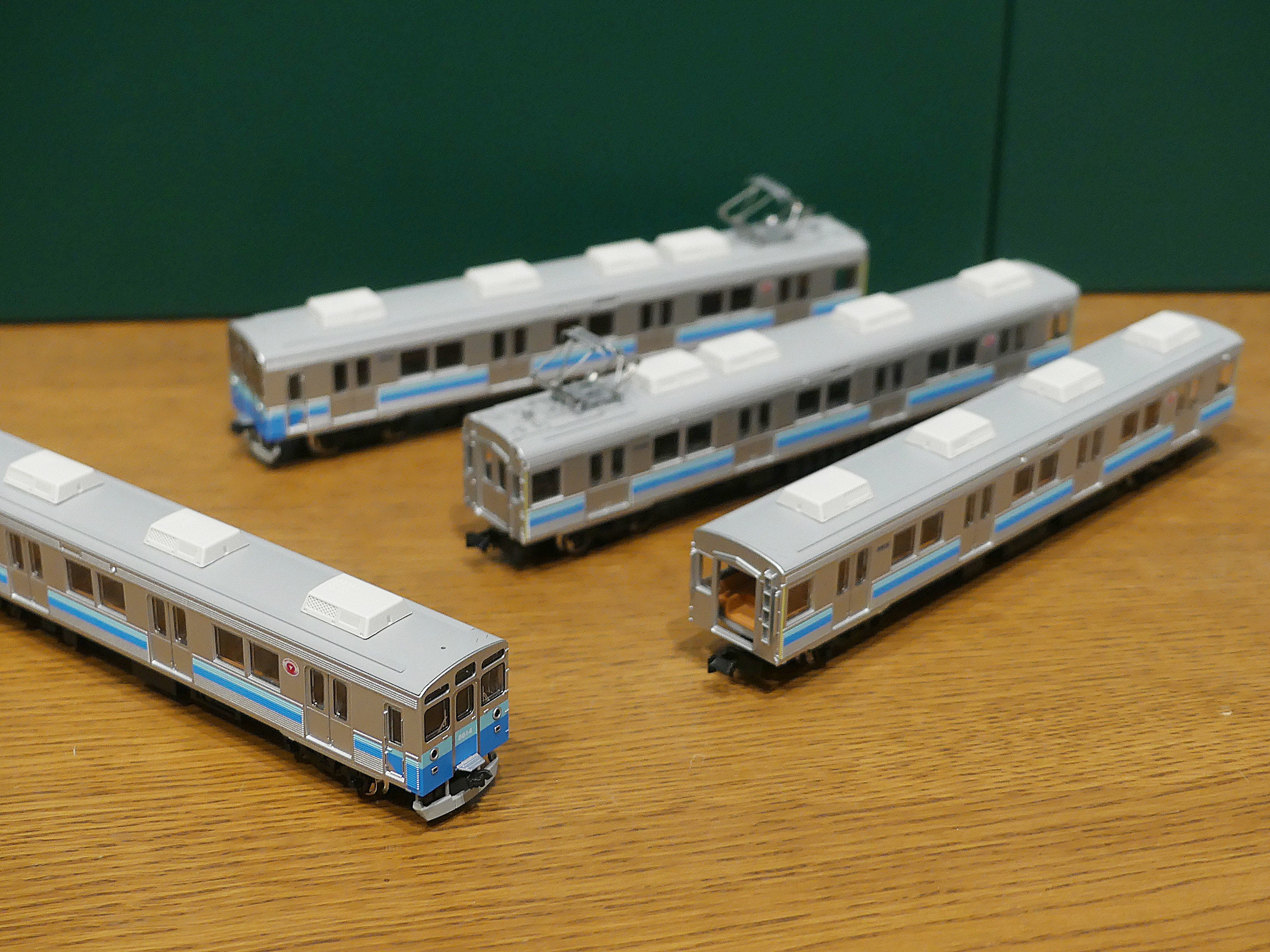 グリーンマックス 東急電鉄8500系（8614編成・黄色テープ）10両セット