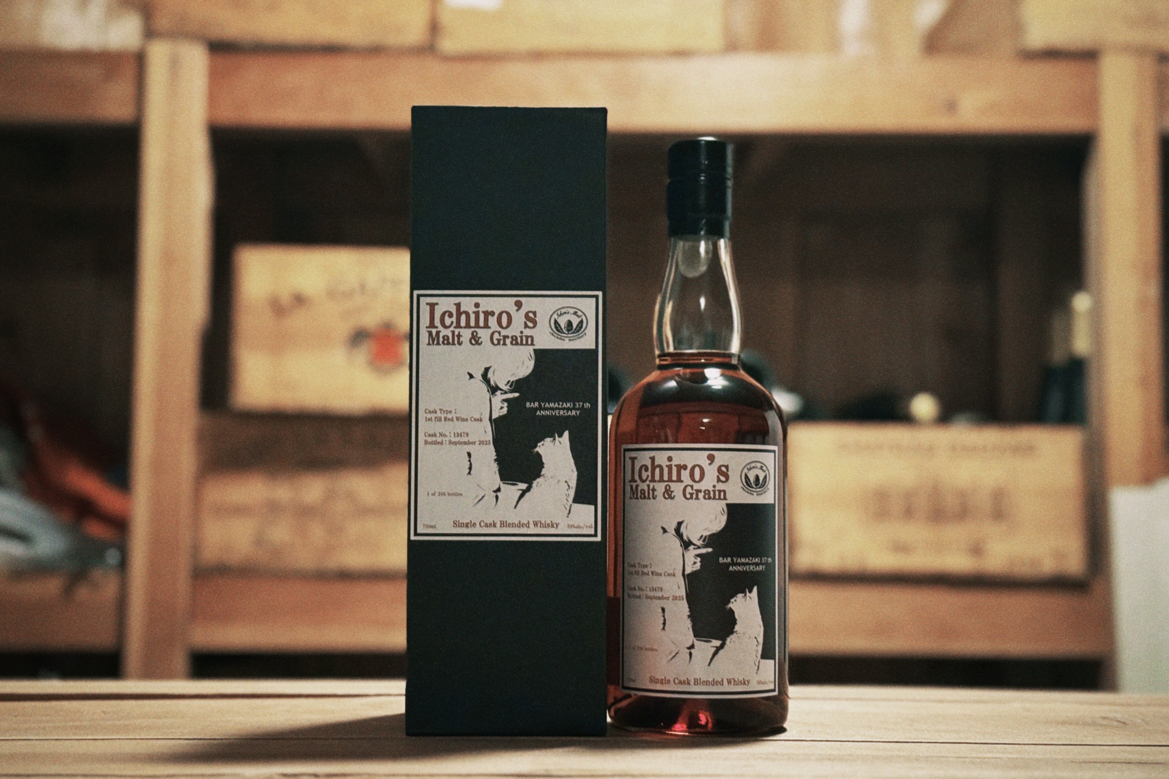 入荷のご案内 】イチローズモルト＆グレーン2019 赤ワインカスク for