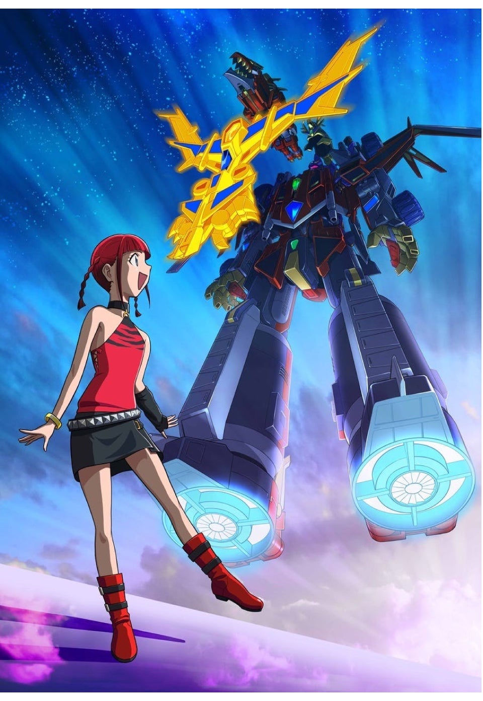 西川伸司直筆サイン描き下ろし複製原画SSSS.DYNAZENONムジナガルニクス