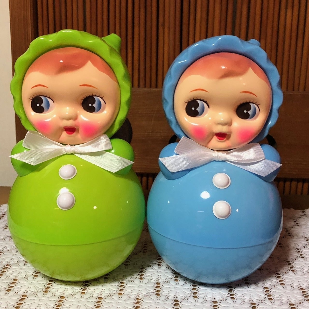 レトロ可愛い！昭和レトロデザインの『起き上がりこぼし』復刻