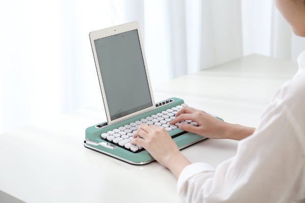 ☆3モード接続ホットスワップメカニカルキーボード ミントグリーン ☆3