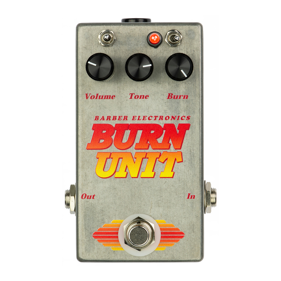 R*u様 Barber Electronics BURN UNIT オーバードラ R*u様 Barber