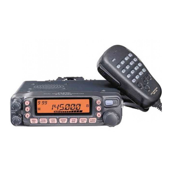 STANDARD FT-7800 デュアルバンド受信機 FT-7800/FT-7800H