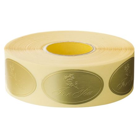 HEADS/エレガントゴールドロールシール-3(500枚)/FE-3RS - 花材通販は