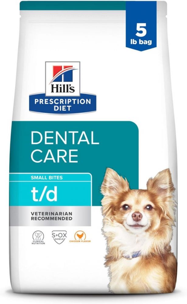 Hill's Prescription Diet Dog t/d Chicken Small Bites 3 kg - Vivapets