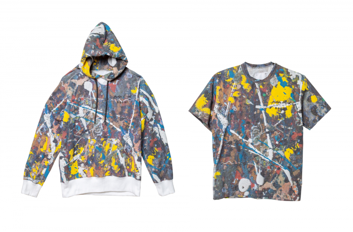 ポロックのペイントが服に！ サカイ × ジャクソン ポロック スタジオの