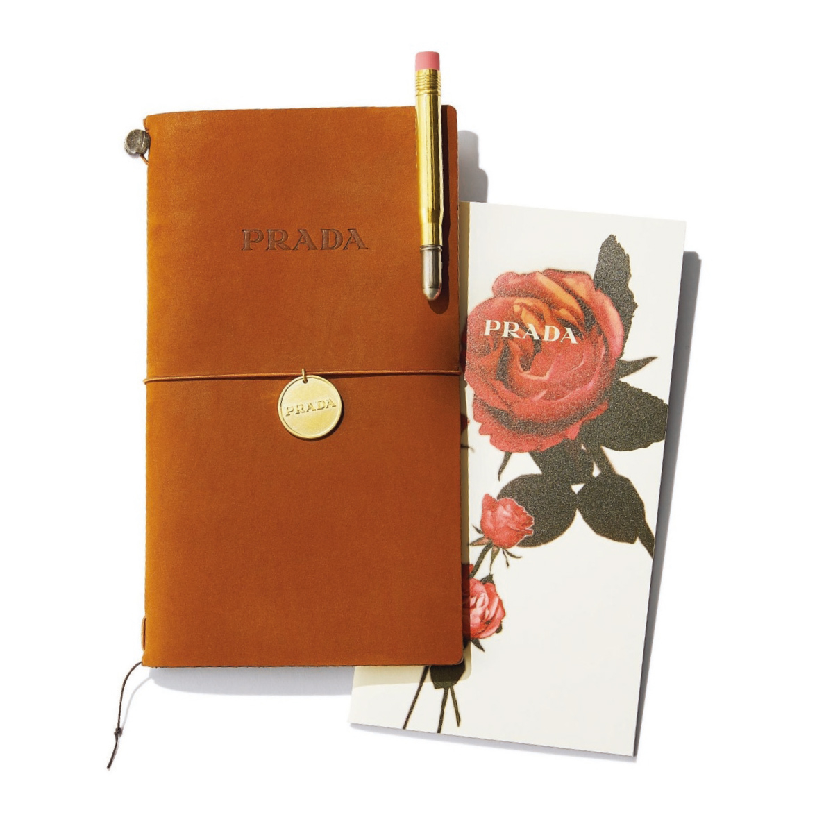 プラダ PRADA プラダ トラベラーズノート ブラスタグ レギュ