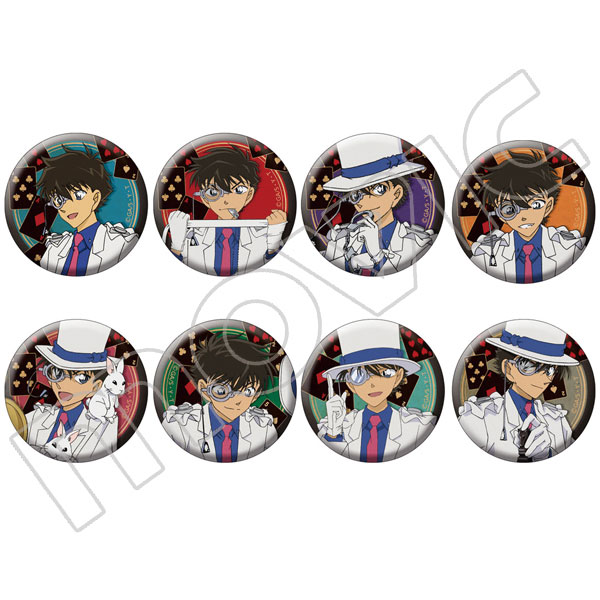 名探偵コナン キャラバッジコレクション 全種 江戸川コナン 怪盗キッド