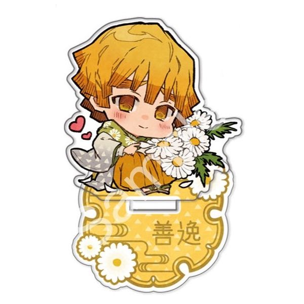 グッズ: 鬼滅の刃 アクリルスタンド 我妻善逸 誕生花ver. 【2020年4月