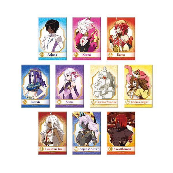 Fate/GrandOrder スクエア缶バッジ セット Fate/GrandOrder スクエア缶