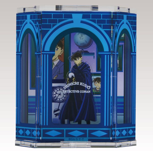 工藤新一 毛利蘭 名探偵コナンムービー展 アクリルブロック アクスタ