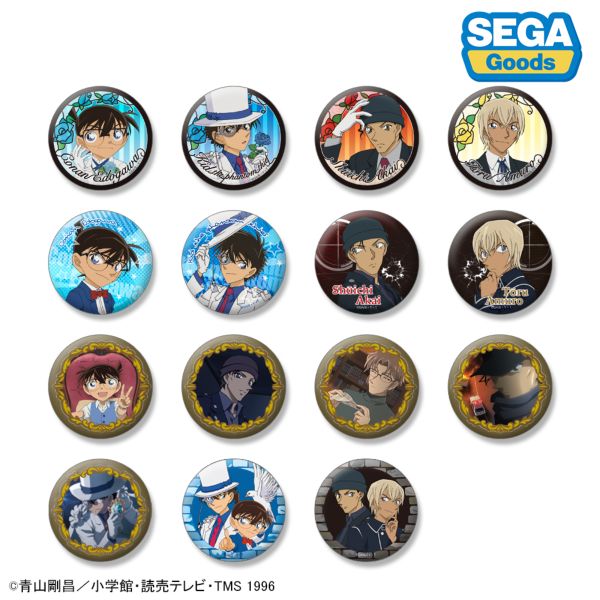 名探偵コナン FANS SELECTION 缶バッジ 怪盗キッド 【公式通販】