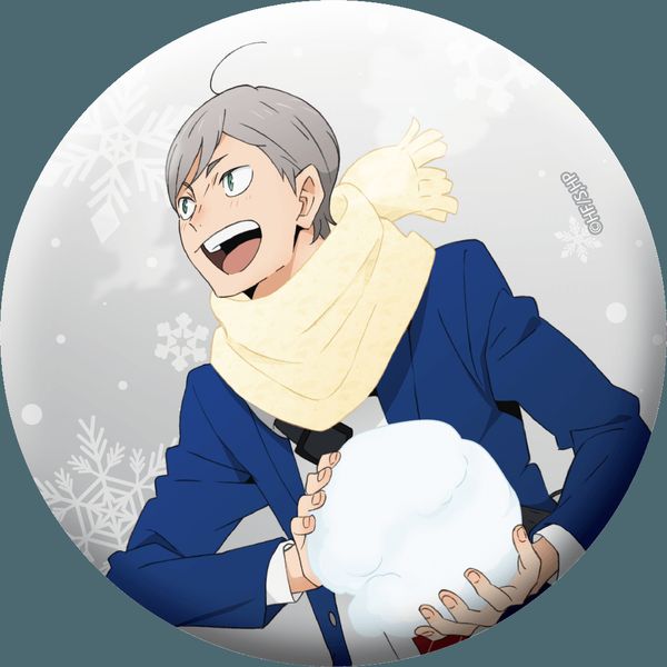 グッズ: ハイキュー!! グリッター缶バッジ 灰羽リエーフ: ムービック