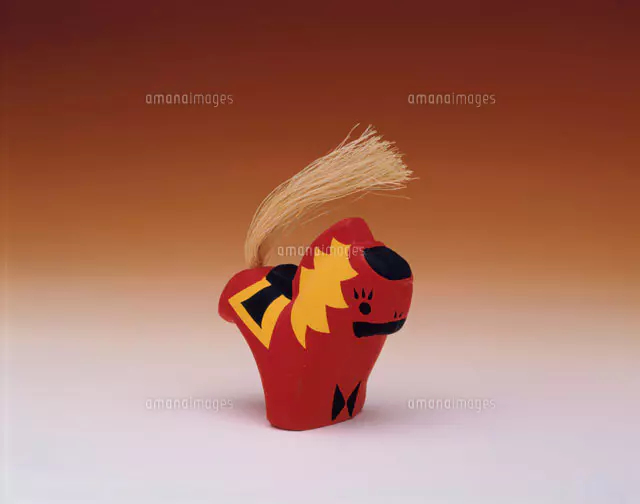 きしまやま一刀彫 大八車馬[25651002779]の写真・イラスト素材｜アマナ