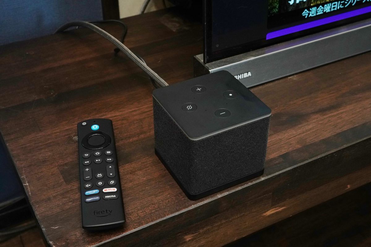 スピーカー・ウーファー Amazon fire tv cube Amazon、ハンズフリーで