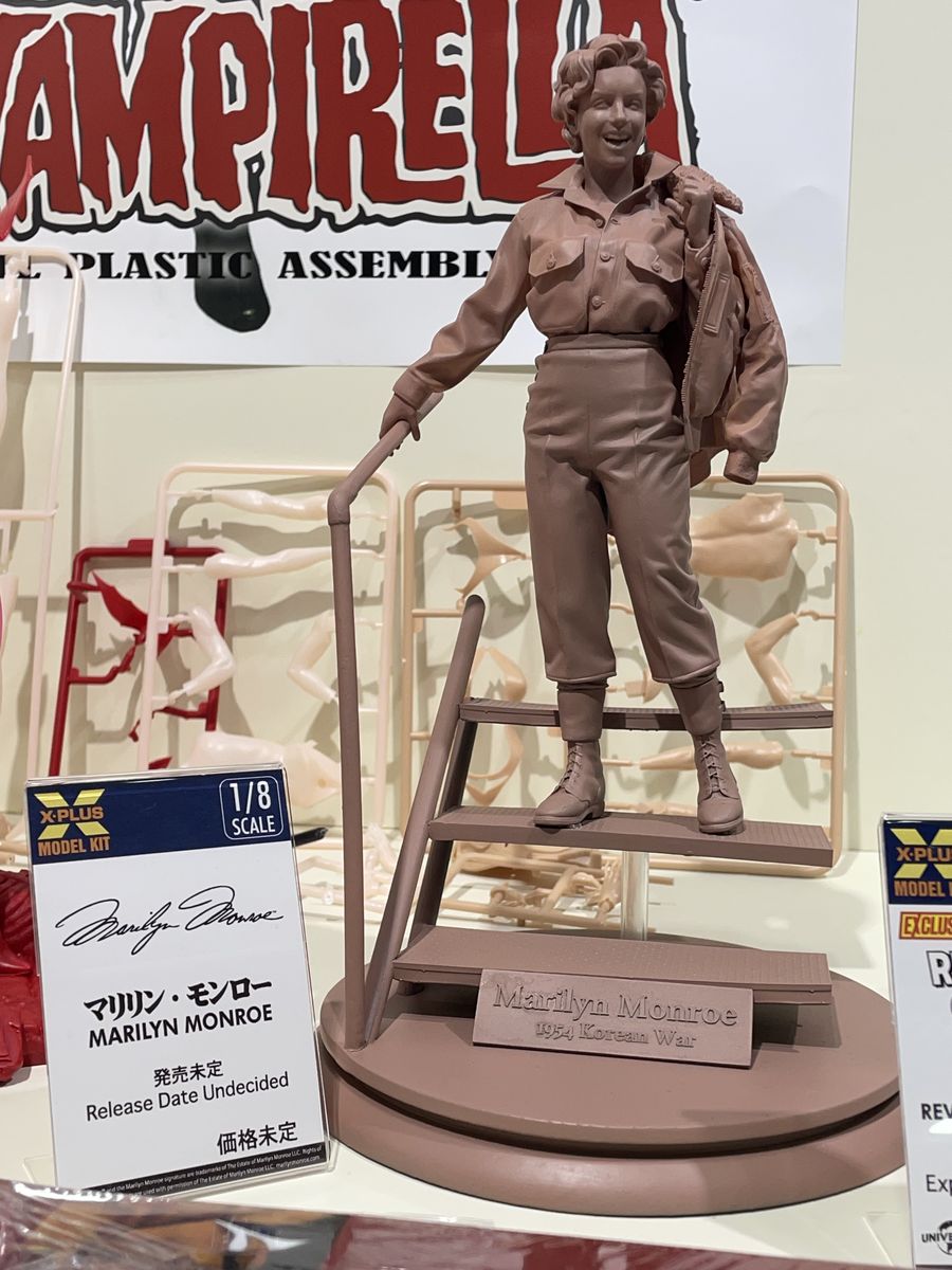 マリリン・モンロー【プラモデル完成品】エクスプラス 検：海洋堂