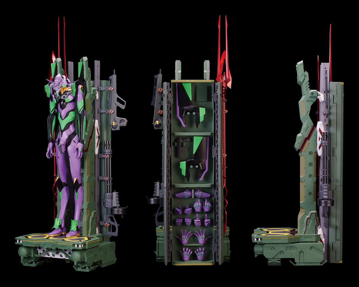 完成まで逃げちゃ駄目だ！約55.5cmのド迫力なエヴァ初号機を