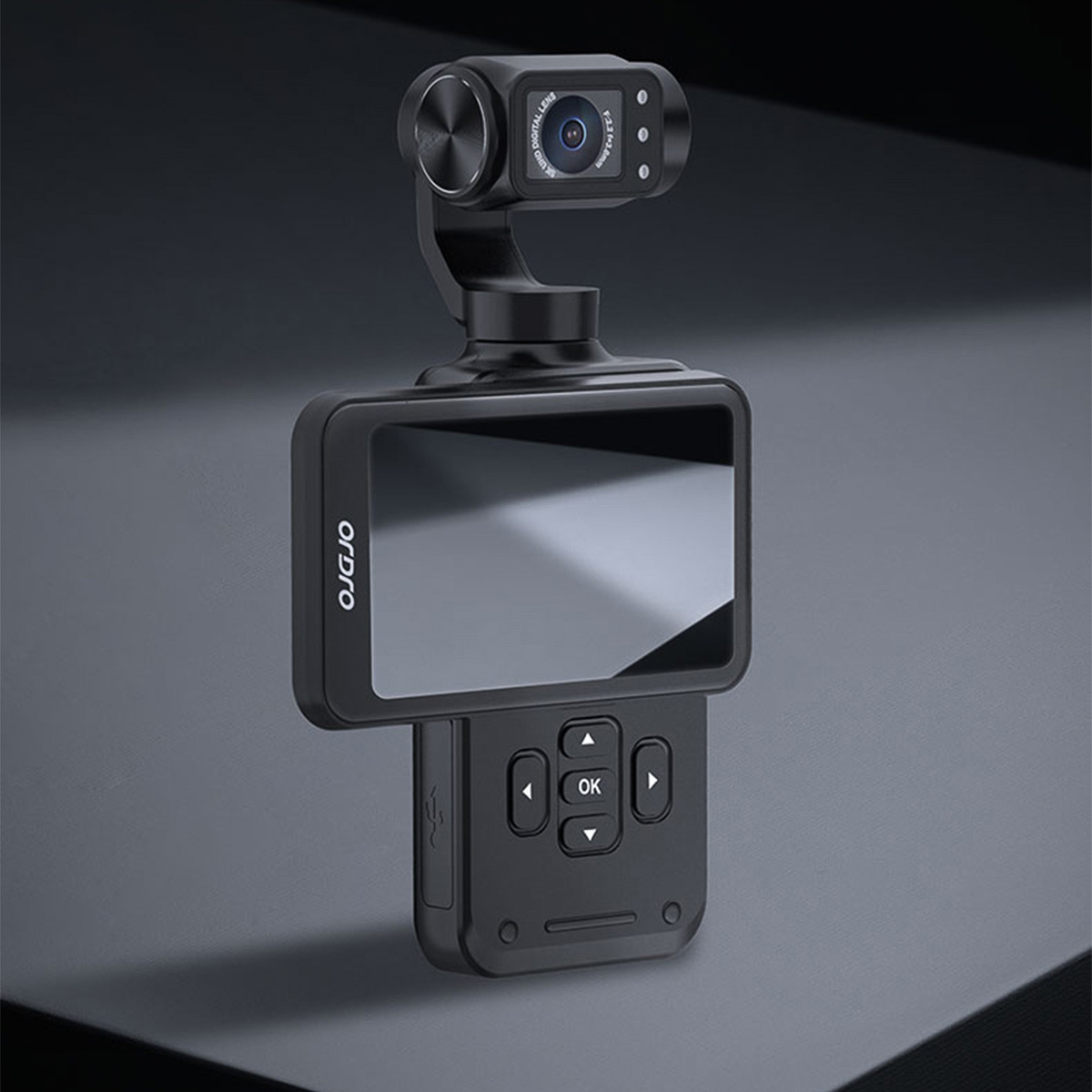 Ordro M5 最新ハンディ型5Kビデオカメラ /手ぶれ補正機能/10倍ズーム