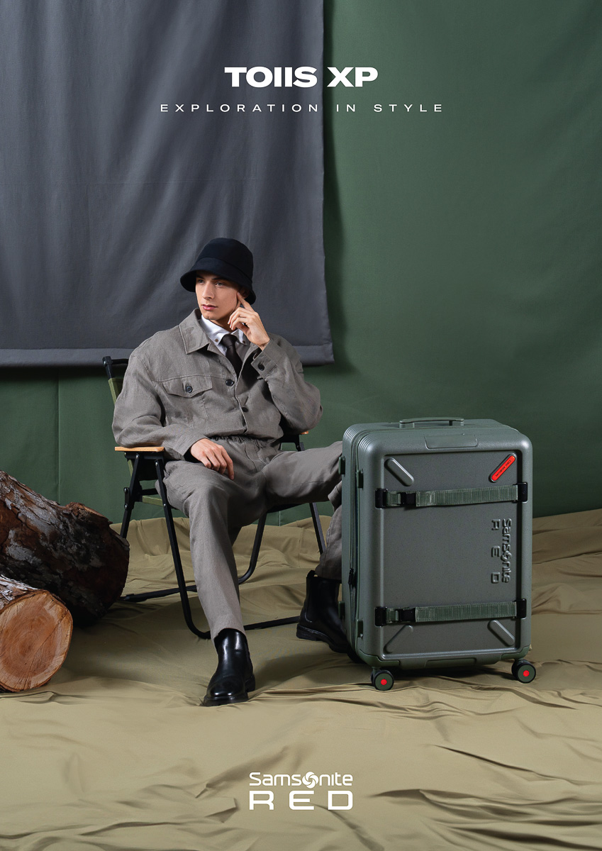 仕掛け満載！ サムソナイト・レッドの新作「TOIIS XP」はデザイン性
