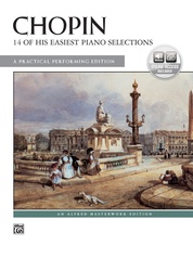 Chopin: 14 of His Easiest Piano Selections: Piano Book: Frédéric