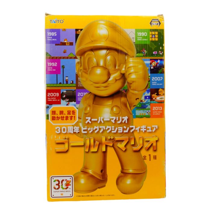 任天堂ショップ マリオ ゴールドフィギュア 非売品 任天堂ゴールド