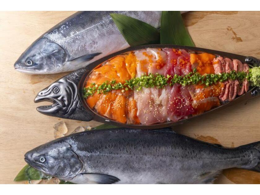 道の駅きっぷ 北海道 サーモンパーク千歳 160円券 10000番のゴールド券