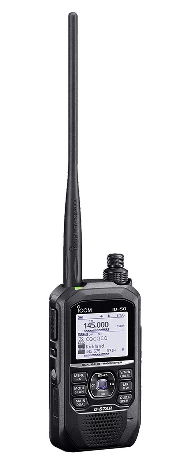 ICOM ID-50A ICOM ID-50A VHF/UHF Multi-Function D-Star Handheld