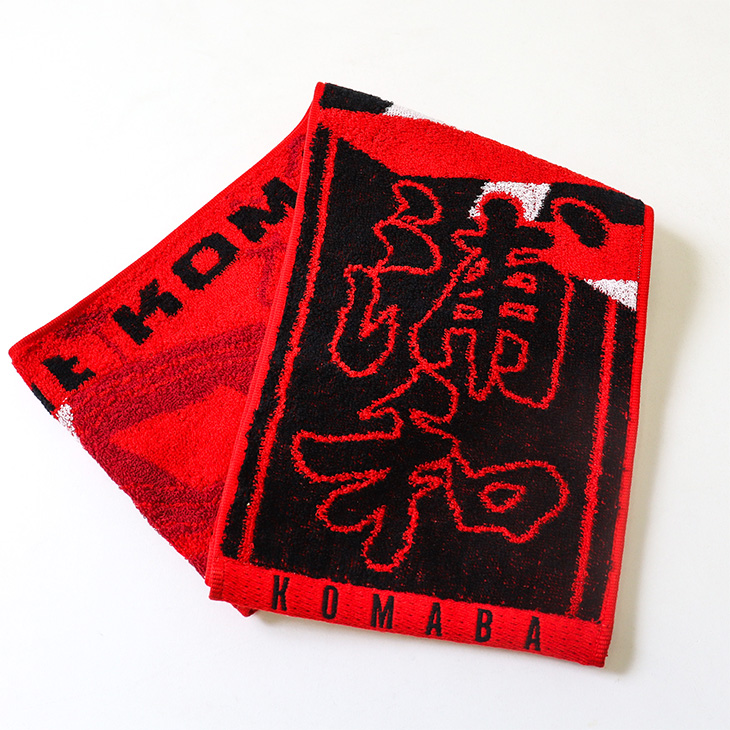 Chevon 赤タオル サイン入 ℳ*.様 Chevon シェボン タオル 赤 サイン入り