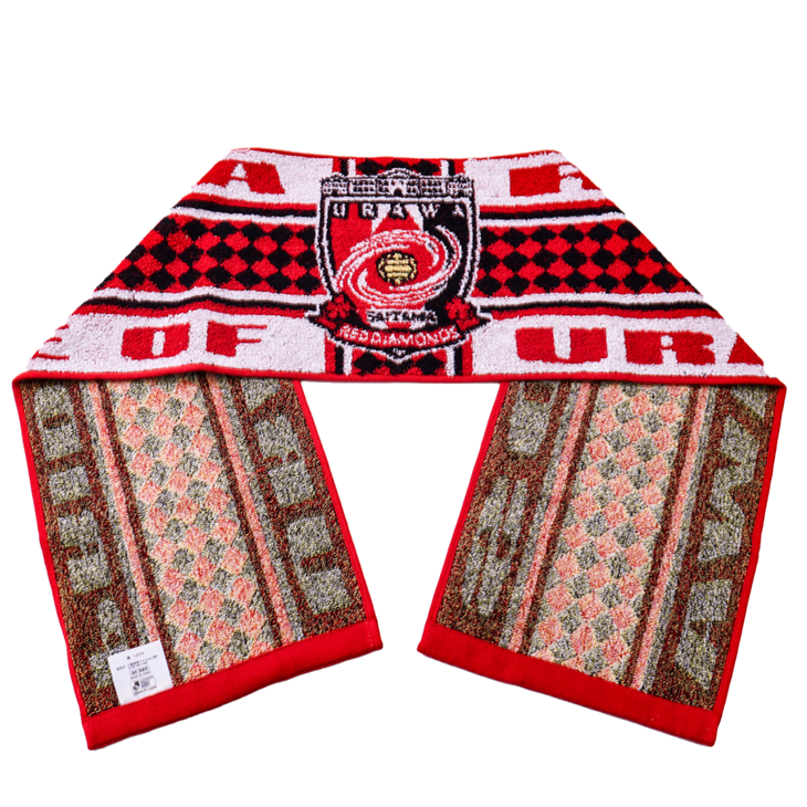 タオルマフラー（クロス/ホワイト） | 浦和レッズオンラインショップ