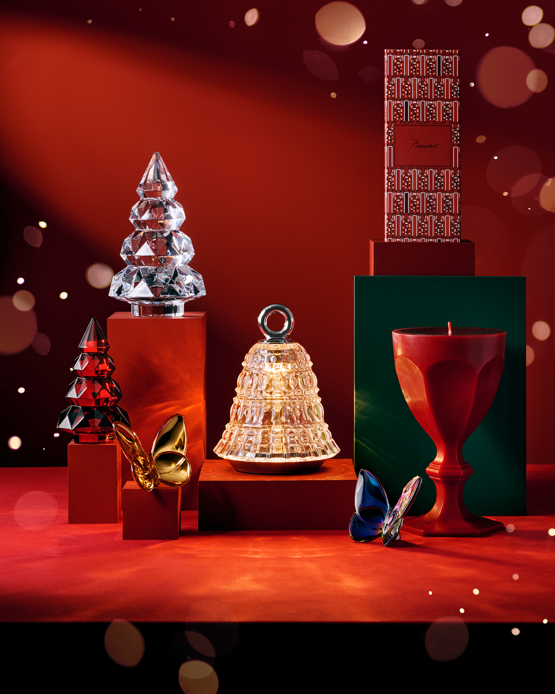 ホリデーに彩りと輝きを。バカラの幸福を呼ぶオーナメント | Select