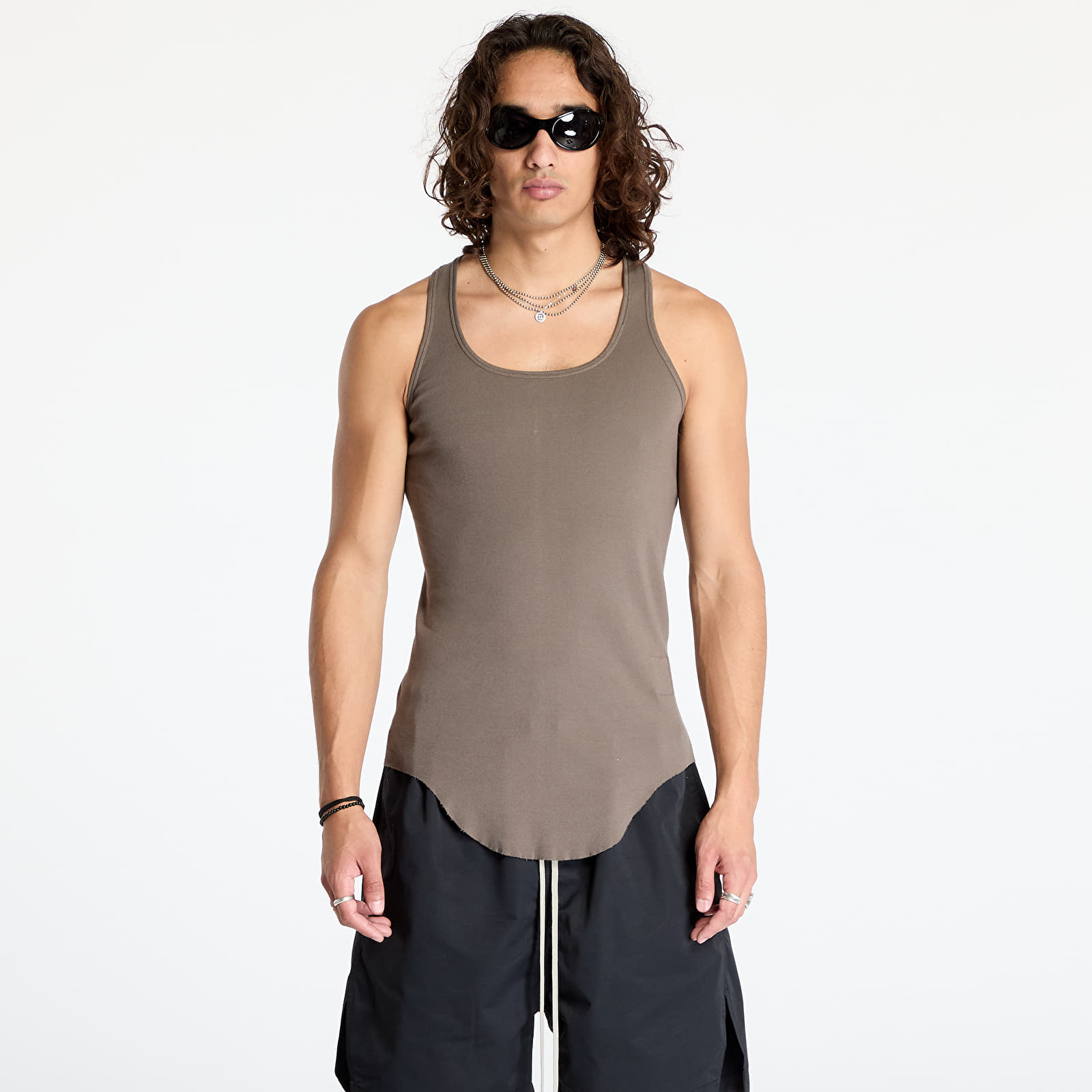 Vests Rick Owens DRKSHDW Knit Drk Tank Top Dust (DU02D2152 RN 34