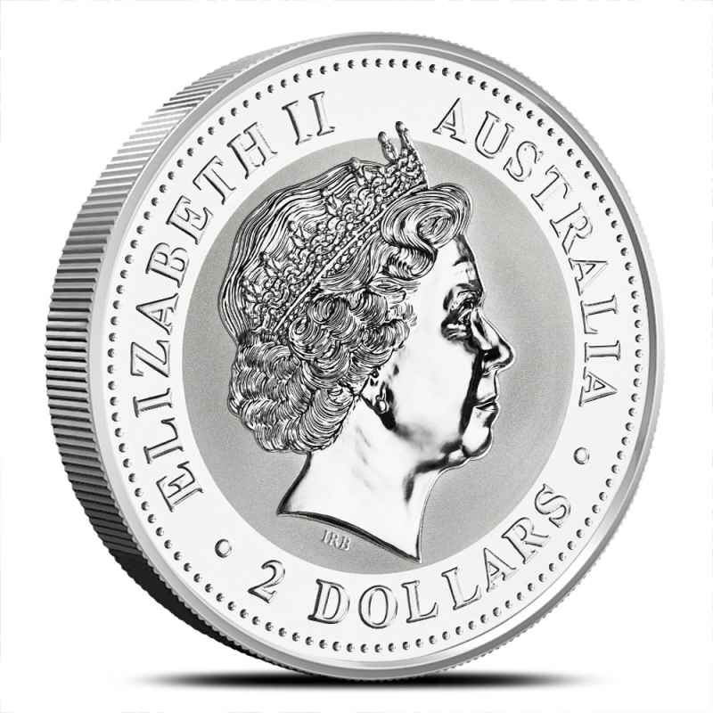 2000 2 oz Australian Silver Lunar Dragon Coin l JM Bullion™