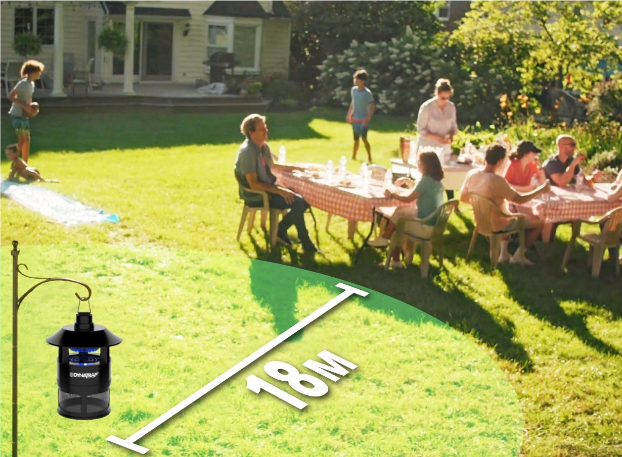 全天候型蚊取り器】薬剤不使用！不快な虫を閉じ込めて快適なアウトドア