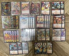 早い者勝ち】【スリーブ付き】デュエルマスターズ 赤単 速攻 デッキ