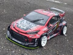 アディクション GRヤリス 塗装済新品ラジコンボディ - メルカリ