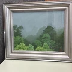 河合健二 日本画 「山氣」 685×610mm - メルカリ