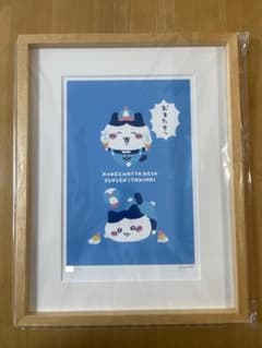 ちいかわゆうえんち アートフレーム ハチワレ 直筆サイン入り - メルカリ