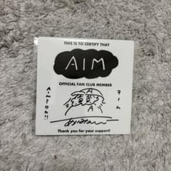 希少】あいみょん AIM ファンクラブ限定Tシャツ 直筆サイン色紙