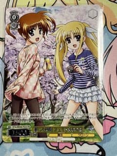 ヴァイスシュヴァルツ 願った時間 フェイト＆なのは PR - メルカリ