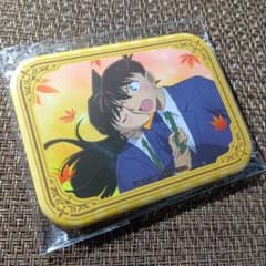 名探偵コナン 工藤新一 毛利蘭 スクエア缶バッジ - メルカリ