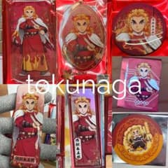 鬼滅の刃 国風服 中国限定 2弾 アクリルスタンド 7点セット 煉獄杏寿郎