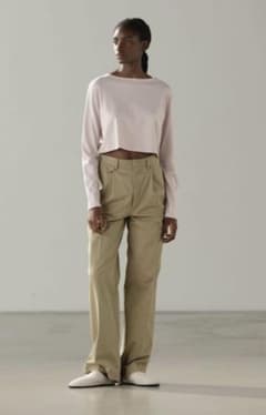 Auraleeタックチノパン新品 - メルカリ