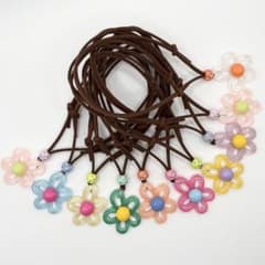 トリミングチョーカー ビーズ フラワー 10本 34 - メルカリ