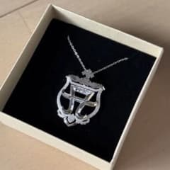 新品☆シルバー925 浜崎あゆみ2007ツアーロゴネックレス あゆマーク