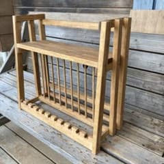 アメリカンカントリー家具 置き掛け両用 ディッシュラック - メルカリ